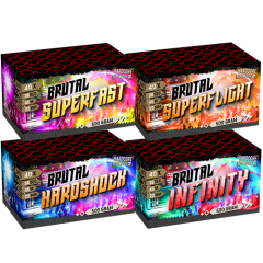 BRUTAL ASSORTMENT - HARDSHOCK SUPERFAST INFINITY SUPERFLIGHT (nc)