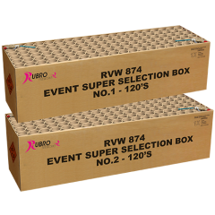 EVENT SUPER SELECTION BOX NO.1 en NO.2 - 2X 120'S COMPOUND (nc)